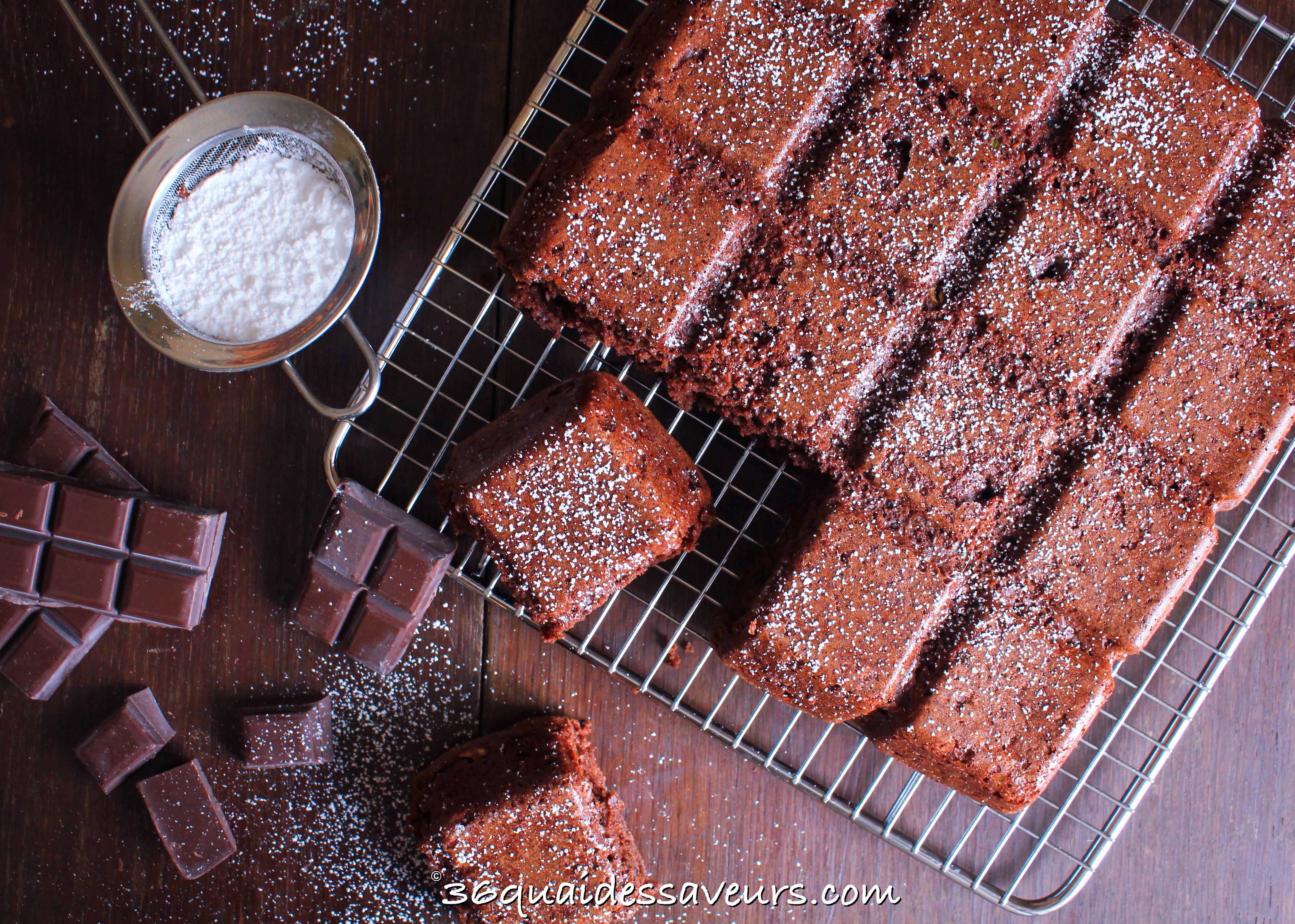 Gateau Aux Courgettes Et Au Chocolat Sans Beurre 36 Quai Des Saveurs