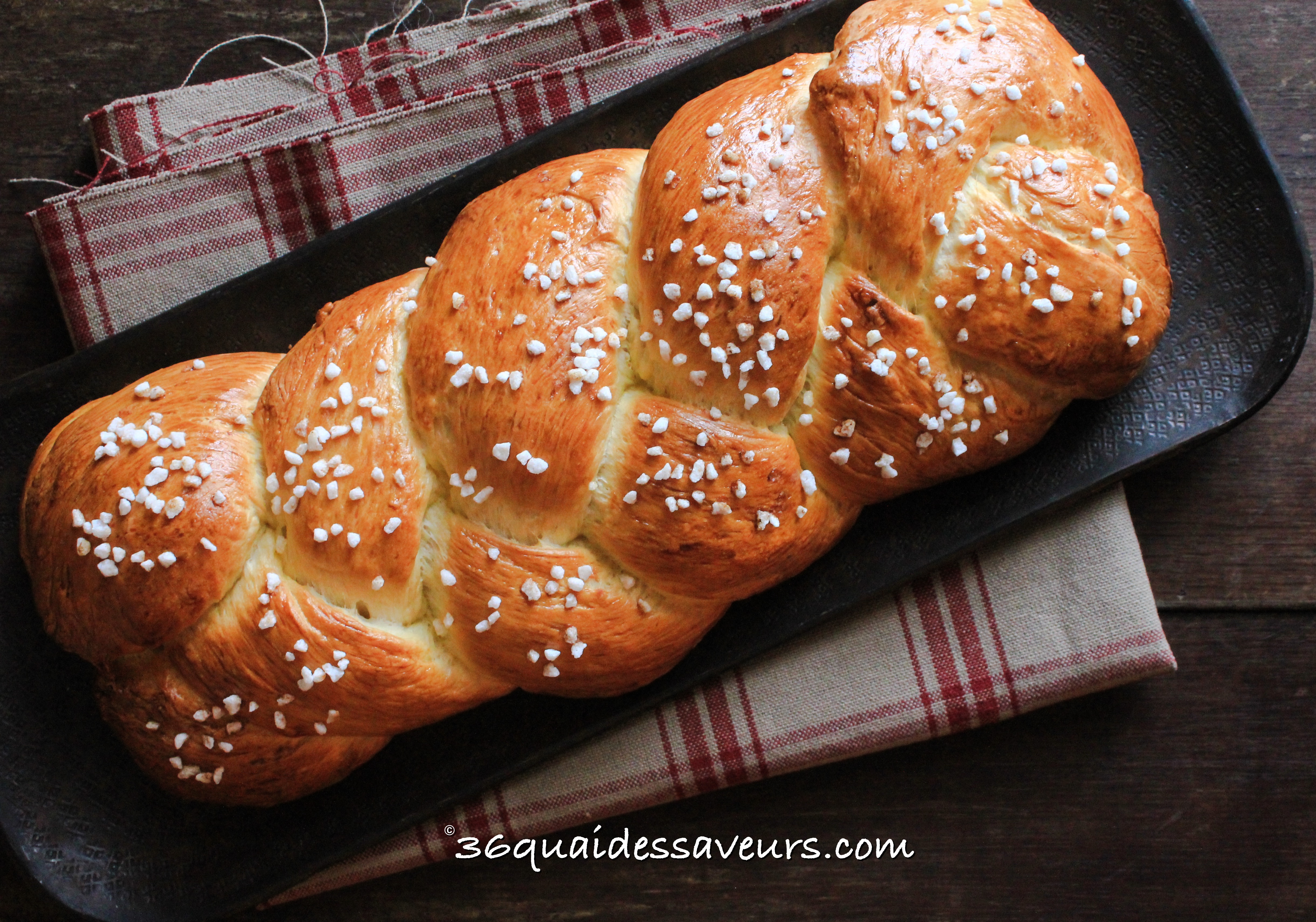  pain  au lait tresse  36 Quai Des Saveurs